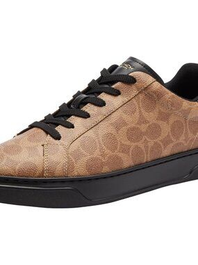 Men's Khaki/Black Polyester Classic Canvas Upper Imported High Line Soft Sneaker